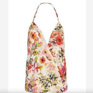 Beautiful Chelsea Flower for Intermix floral halter top, NWOT, XS